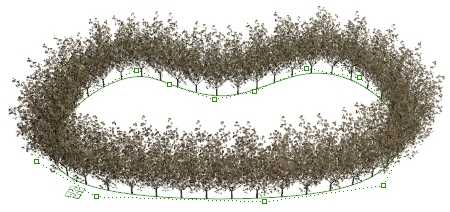 Control points on Shrubs