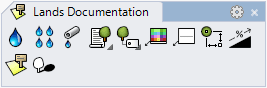 Irrigation commands in Documentation toolbar