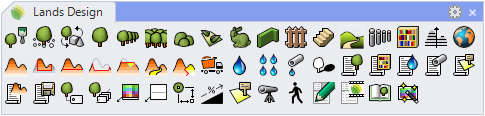 Lands Design All Toolbar