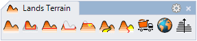 Terrain tools Toolbar