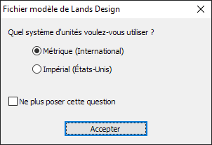 Liste de modèles de Lands Design