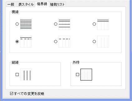 境界線タブ